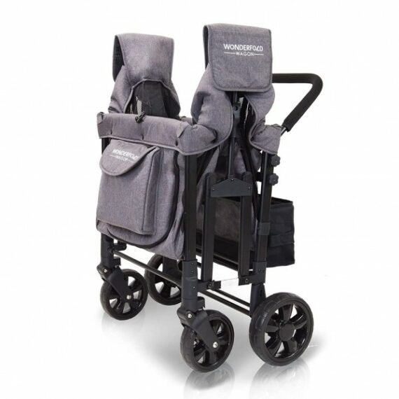 Wonderfold W4 4 Seater Quad Stroller Wagon