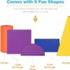 5-Piece Kids Climb & Crawl Soft Foam Blocks