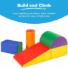 5-Piece Kids Climb & Crawl Soft Foam Blocks