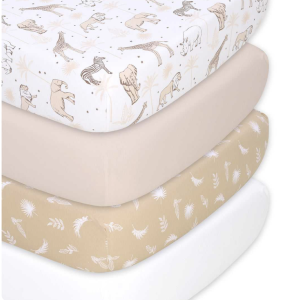 Fitted Organic Mini crib/pack and play sheets