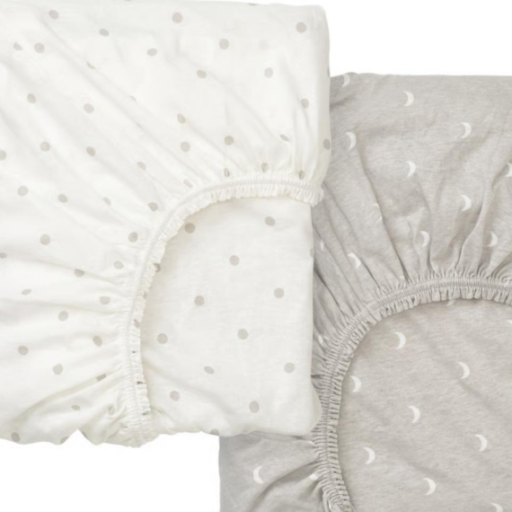 Fitted mini Crib/Pack and play sheets